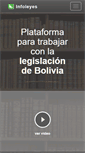 Mobile Screenshot of bolivia.infoleyes.com